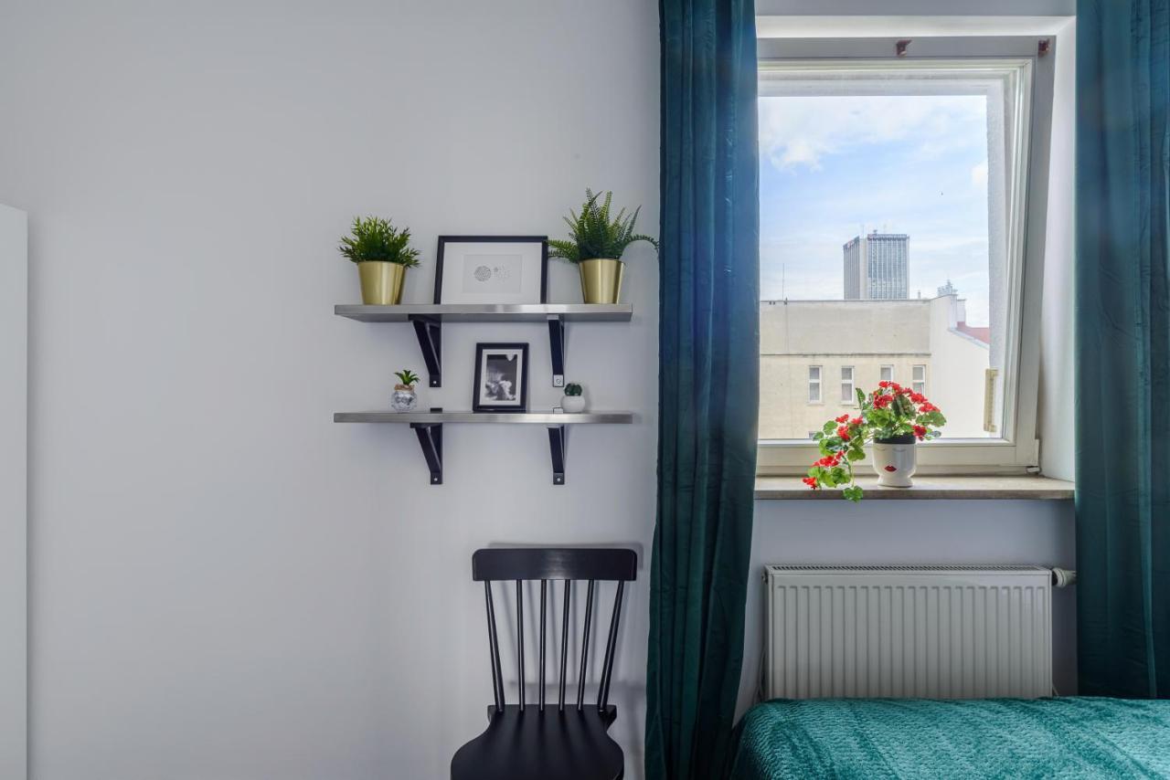Stylish Apartment In The City Center Of Warsawa Bagian luar foto