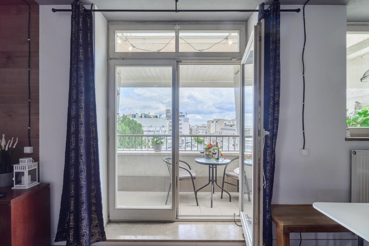 Stylish Apartment In The City Center Of Warsawa Bagian luar foto